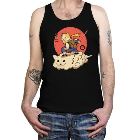 Kitten Cloud - Tanktop Tanktop RIPT Apparel X-Small / Black