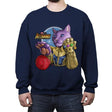 KitThanos - Crew Neck Sweatshirt Crew Neck Sweatshirt RIPT Apparel Small / Navy