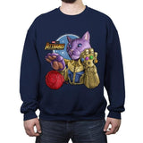 KitThanos - Crew Neck Sweatshirt Crew Neck Sweatshirt RIPT Apparel Small / Navy