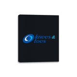 Knees and Toes - Canvas Wraps Canvas Wraps RIPT Apparel 8x10 / Black