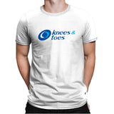 Knees and Toes - Mens Premium T-Shirts RIPT Apparel Small / White