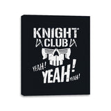 Knight Club - Canvas Wraps Canvas Wraps RIPT Apparel 11x14 / Black