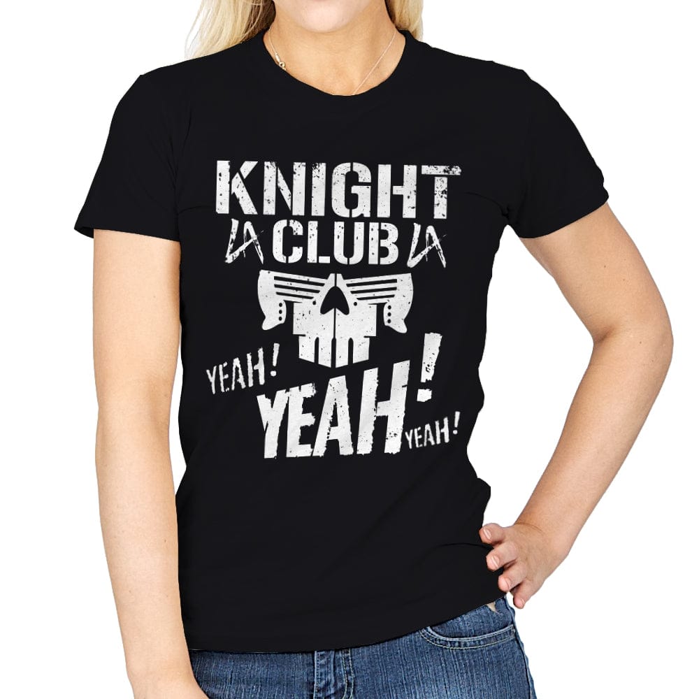 Knight Club - Womens T-Shirts RIPT Apparel Small / Black