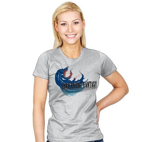 Knight Fantasy - Womens T-Shirts RIPT Apparel Small / Silver