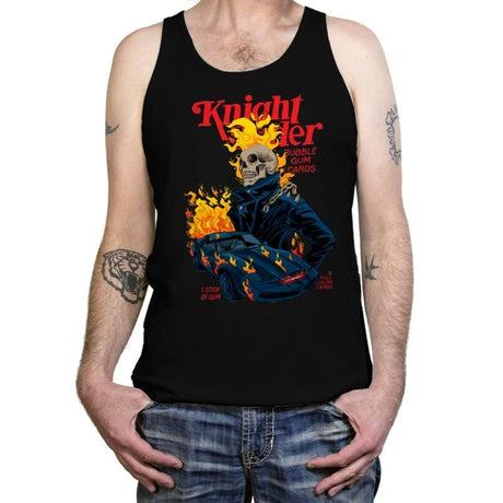 Knight Rider - Tanktop Tanktop RIPT Apparel X-Small / Black