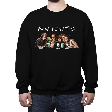 Knights - Crew Neck Sweatshirt Crew Neck Sweatshirt RIPT Apparel Small / Black