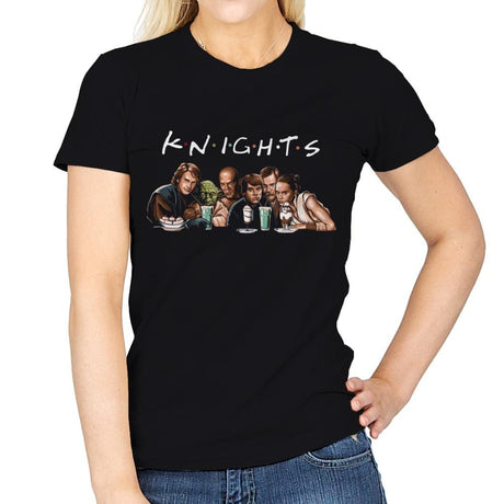 Knights - Womens T-Shirts RIPT Apparel Small / Black