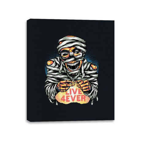 Knitt’n Like A Vill’n - Canvas Wraps Canvas Wraps RIPT Apparel 11x14 / Black