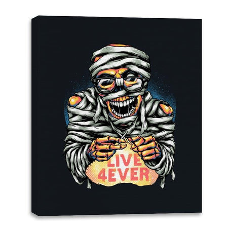 Knitt’n Like A Vill’n - Canvas Wraps Canvas Wraps RIPT Apparel 16x20 / Black