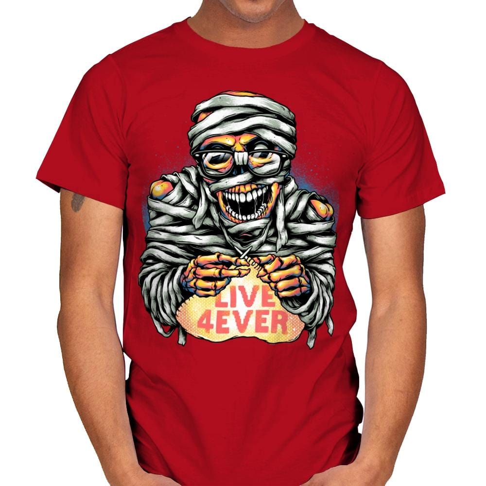 Knitt’n Like A Vill’n - Mens T-Shirts RIPT Apparel Small / Red