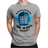 Knock x2 - Mens Premium T-Shirts RIPT Apparel Small / Light Grey