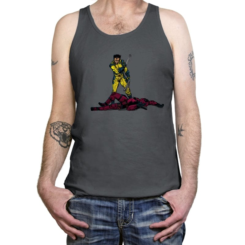 Knockout - Tanktop Tanktop RIPT Apparel X-Small / Asphalt