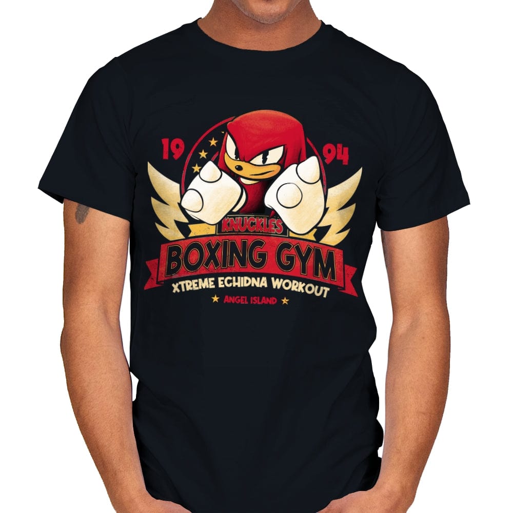 Knuckles Boxing Gym - Mens T-Shirts RIPT Apparel Small / Black