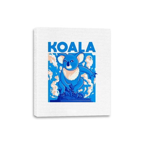 Koala ATTACK - Canvas Wraps Canvas Wraps RIPT Apparel 8x10 / White