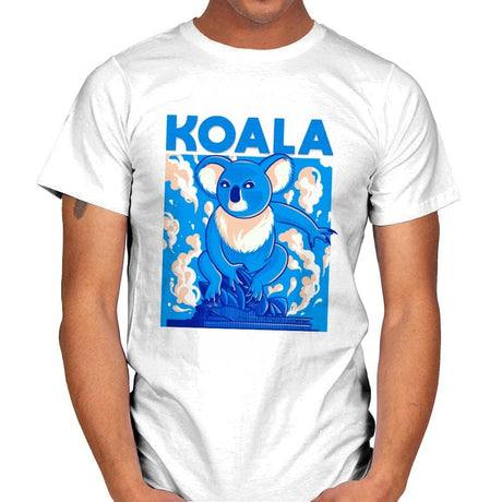 Koala ATTACK - Mens T-Shirts RIPT Apparel Small / White