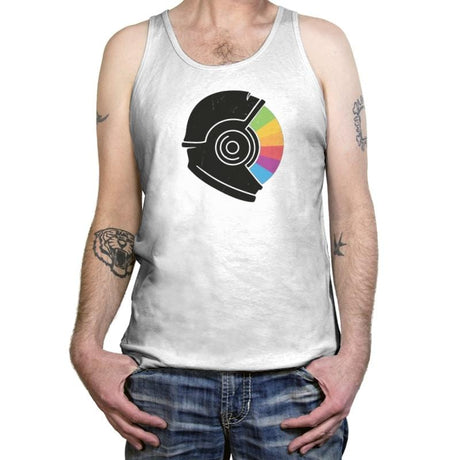 Kodachrome Space - Tanktop Tanktop RIPT Apparel X-Small / White