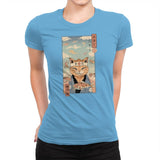 Koi Dreamer - Womens Premium T-Shirts RIPT Apparel Small / Turquoise