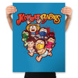 Kombat Babies - Prints Posters RIPT Apparel 18x24 / Sapphire