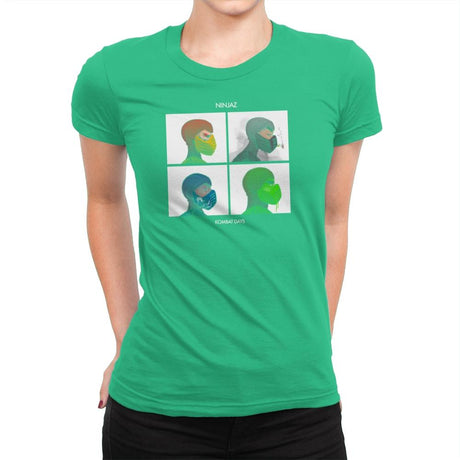 Kombat Days Exclusive - Womens Premium T-Shirts RIPT Apparel Small / Kelly Green