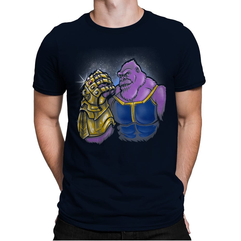 Kongfinity Gauntlet - Mens Premium T-Shirts RIPT Apparel Small / Midnight Navy