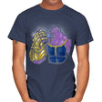 Kongfinity Gauntlet - Mens T-Shirts RIPT Apparel Small / Navy