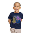 Kongfinity Gauntlet - Youth T-Shirts RIPT Apparel X-small / Navy