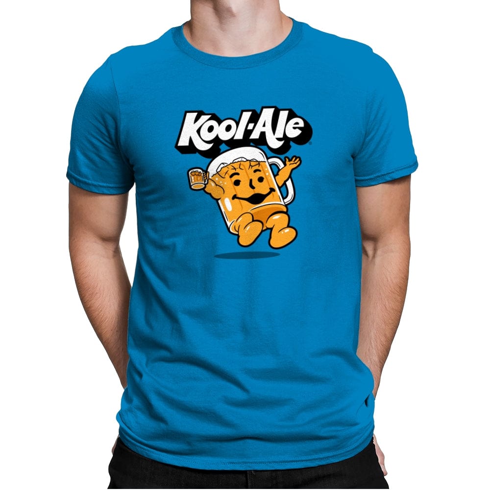 Kool Ale - Mens Premium T-Shirts RIPT Apparel Small / Turqouise