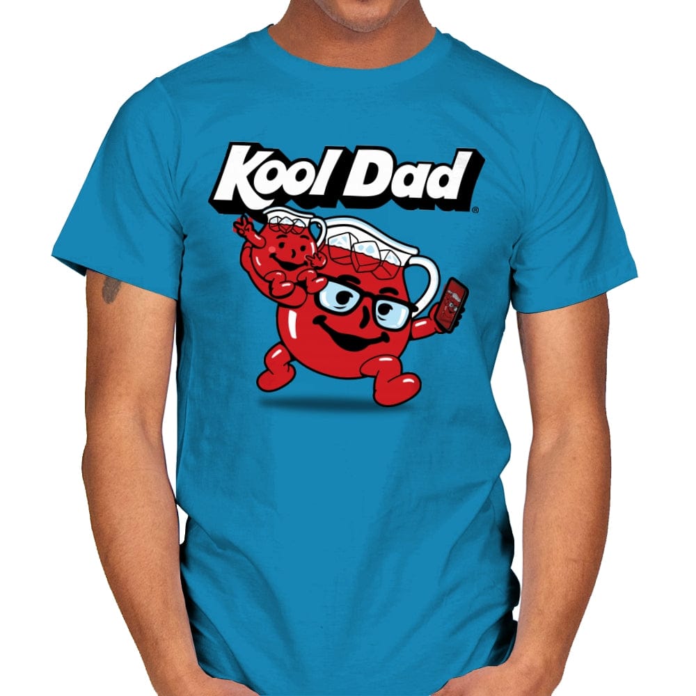 Kool Dad 2.0 - Mens T-Shirts RIPT Apparel Small / Sapphire