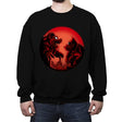 Koopa Vs Kong - Crew Neck Sweatshirt Crew Neck Sweatshirt RIPT Apparel Small / Black