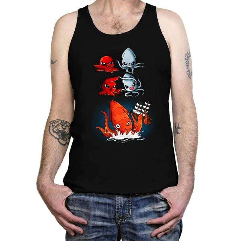 Kraken Fusion - Tanktop Tanktop RIPT Apparel X-Small / Black