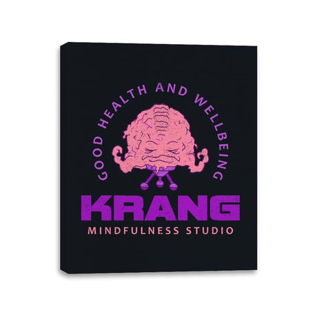 Krang Mindfulness Studio - Canvas Wraps Canvas Wraps RIPT Apparel 11x14 / Black