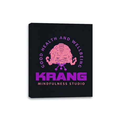 Krang Mindfulness Studio - Canvas Wraps Canvas Wraps RIPT Apparel 8x10 / Black