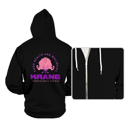 Krang Mindfulness Studio - Hoodies Hoodies RIPT Apparel Small / Black