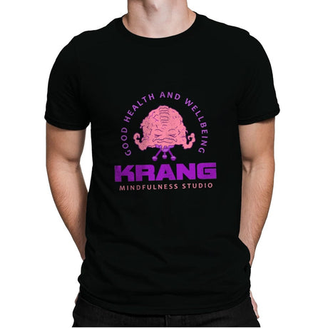 Krang Mindfulness Studio - Mens Premium T-Shirts RIPT Apparel Small / Black