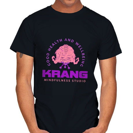 Krang Mindfulness Studio - Mens T-Shirts RIPT Apparel Small / Black