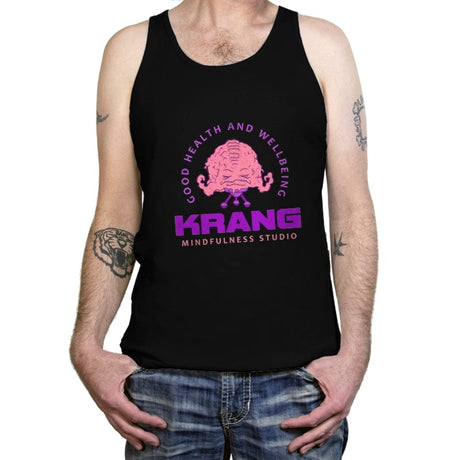 Krang Mindfulness Studio - Tanktop Tanktop RIPT Apparel X-Small / Black