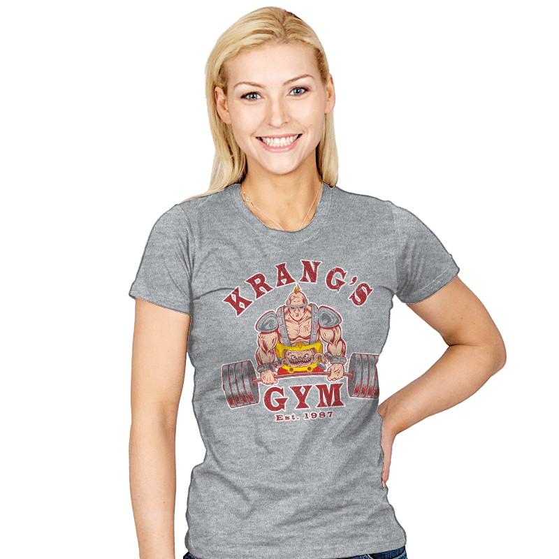 Krang's Gym - Womens T-Shirts RIPT Apparel