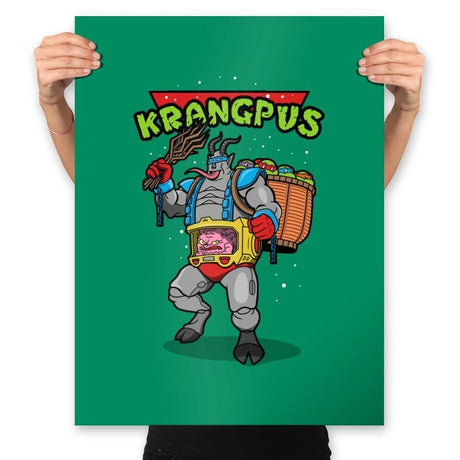 Krangpus - Prints Posters RIPT Apparel 18x24 / Kelly