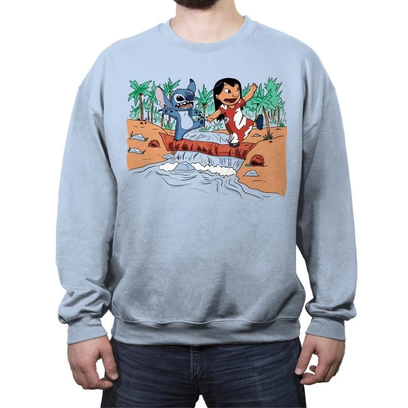 L + S Forever - Crew Neck Sweatshirt Crew Neck Sweatshirt RIPT Apparel