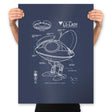 L0-LA59 Bluprints - Prints Posters RIPT Apparel 18x24 / Navy