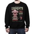 Labyrinth Tiki Lounge - Crew Neck Sweatshirt Crew Neck Sweatshirt RIPT Apparel Small / Black