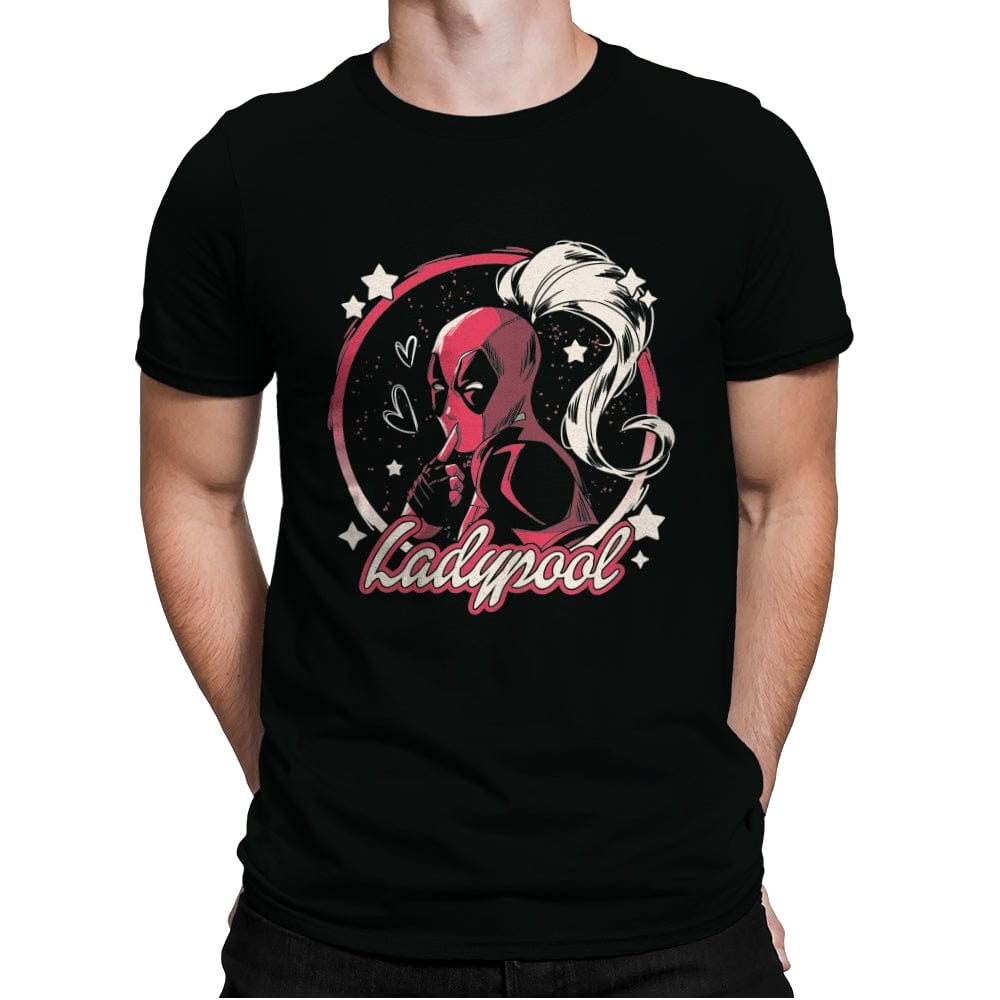 Ladypool - Mens Premium T-Shirts RIPT Apparel Small / Black