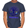 Land of Wonder - Mens T-Shirts RIPT Apparel Small / Navy