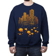 Lantern City - Crew Neck Sweatshirt Crew Neck Sweatshirt RIPT Apparel Small / Navy