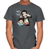 Larry y Balki - Mens T-Shirts RIPT Apparel Small / Charcoal