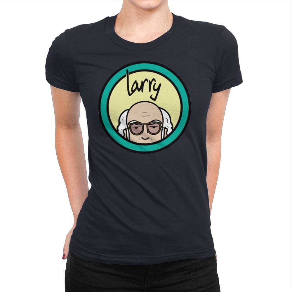 Larrya! - Womens Premium T-Shirts RIPT Apparel Small / Midnight Navy