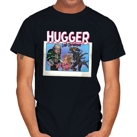 Last Christmas I Gave You My Hugger - Mens T-Shirts RIPT Apparel Small / Black