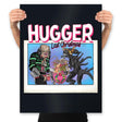 Last Christmas I Gave You My Hugger - Prints Posters RIPT Apparel 18x24 / Black