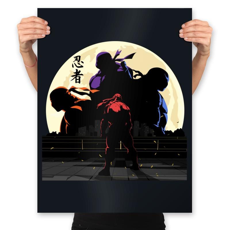 Last Ninja - Prints Posters RIPT Apparel 18x24 / Black