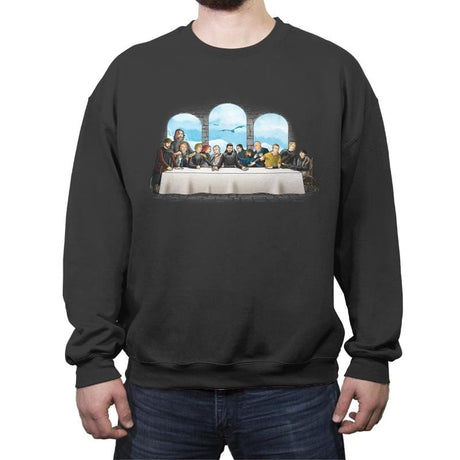 Last Winter Supper - Crew Neck Sweatshirt Crew Neck Sweatshirt RIPT Apparel